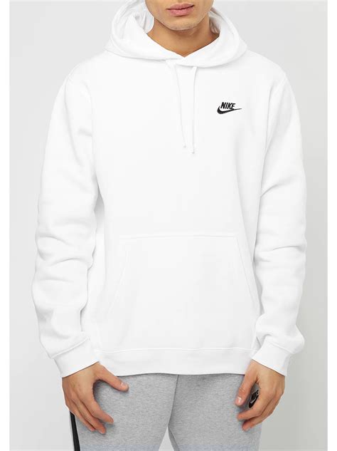 White Nike Hooded Hoodies & Sweatshirts Kids Clothing 